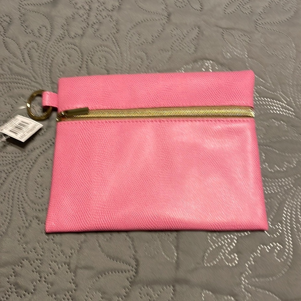 Pink Kansas Lizard Pouch